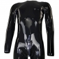 Preview: Latex Catsuit FULLSUIT schwarz